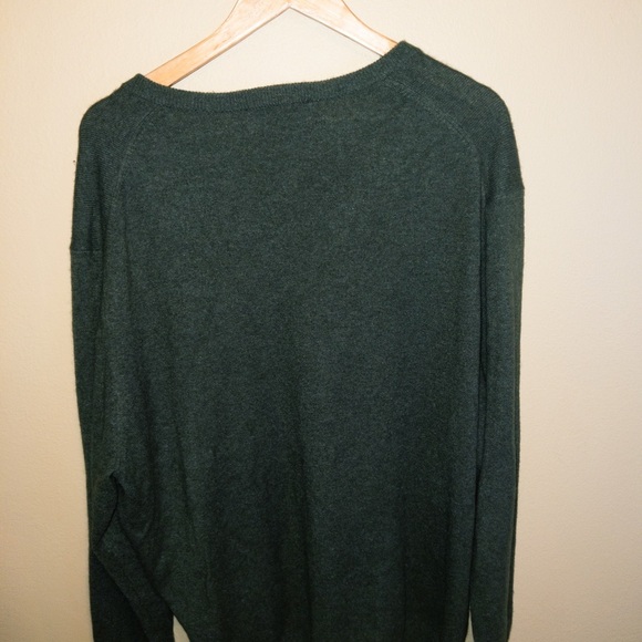 Luxury Cashmere Cremieux V-Neck Sweater | size XXL - Picture 5 of 6